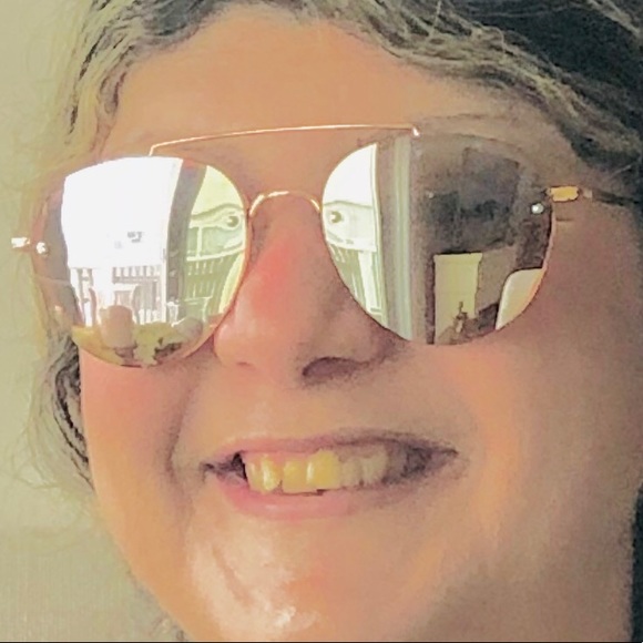 2๐ถ๏ธ,Mirrored Metal Aviator sunglasses - Picture 2 of 4